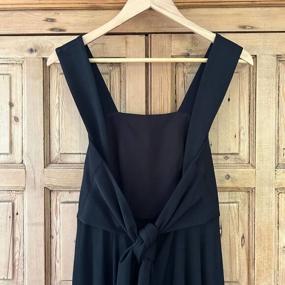 Club Monaco Ralph Lauren 2 Black Tie Back Romper Jumpsuit Tank Sleeveless - Picture 7 of 11